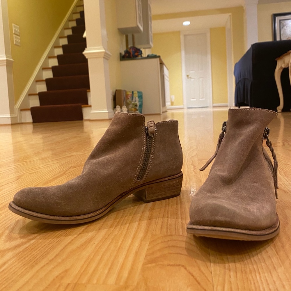 Dolce Vita brown booties.